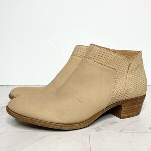 Lucky Brand Brintly Tan Nubuck Bootie 10